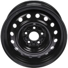 Dorman 939-122 16 x 6.5 In. Steel Wheel Compatible with Select Chrysler / Dodge Models, Black