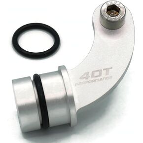 Billet Aluminum Thermostat Housing J-PLUG – Compatible with B6 Audi A4 1.8T - PN 06B103033 06B103033A