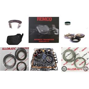 4L60E(97-03) TRANSMISSION REBUILT KIT WITH OVERHAULT KIT HIGH ENERGY CLUTCHES FRONT BAND PUMP BUSHING PISTON KIT AND FILTER
