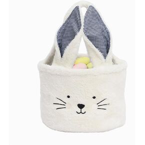 TRASUN Easter Basket Easter Bunny Baskets for Kids Easter Egg Buckets with Rabbit Ears Easter Bags for Girls Children Easter Gift Decorations Candy Gifts Storage in Kuwait
