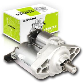 GIPAMA 17728 New Starter for Honda Accord Odyssey Pilot, Acura CL MDX TL, 3.0L 3.2L 3.5L V6 Engine, OE Replacement #06312-P8A-5050,17728N