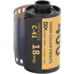 Camera Color Film, Medium Magnification HD 35 Mm High Resolving Power Highsharp Color Negative Film for 135 Cameras (8 Sheet)
