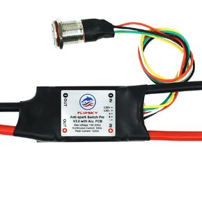 Flipsky Antispark Switch Pro with Alu PCB V3.0 200A for Electric Skateboard/EBike/Scooter/Robots