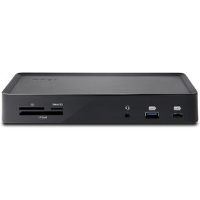 محطة إرساء شاشة Kensington SD4900P ثلاثية 4K لأجهزة Windows وMacBooks وSurface - 60W PD؛ USB-C، Thunderbolt 3/4 وUSB-A (K36800NA)