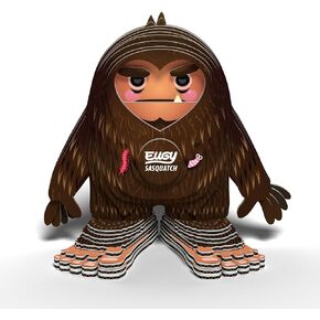 Eugy Sasquatch 3D Puzzle - 31 Piece Eco-Friendly Educational Toy Puzzle for Boys, Girls & Kids Ages 6+