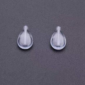 BEHLINE Eyeglasses Nose Pads Replacement for Kazuo Kawasaki Eyeglasses Glasses Frames,Plug-in/Insert Soft Nose Piece Nose Bridge Pads