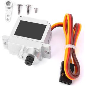 9g Metal Steering Engine Accessory Fit for B1 B14 B16 B24 C14 C24 B36 1 16 Truck 1 14 Mounting Bracket Metal Gear 2080 Wltoys