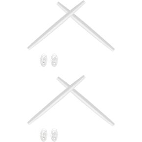 2 Pair Replacement Earsocks & Nosepieces Kits for Oakley Transistor OX3085 - More Options