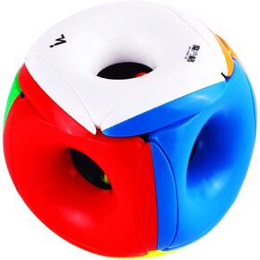 Cuberspeed Qiyi 3x3 Void Cube stickerless Puzzle Cube 3x3 Void Tori Cube Speed Cube 3x3 Brain Teaser Cube Gift for Kids Adults