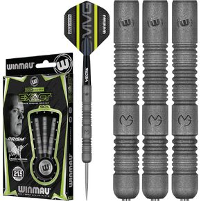 WINMAU Michael Van Gerwen MvG Exact 90% Tungsten Darts Set with Flights and Stems (Shafts)