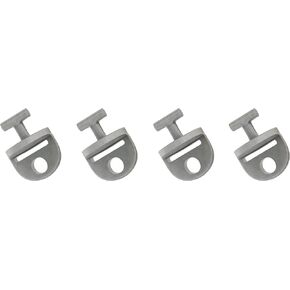 Tonal T Lock Adaptor | Tonal Gym Machine Accessory | Made Stainless Steel | Improves Workout Experience | Easy to Install | Ideal Size | Color: Silver | Count: Pack of 2/4