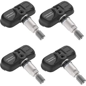 TPMS Tire Pressure Monitoring System Sensor 42607-33011 PMV-107J 42607-33021 Replacement Compatible with Toyota 4 Runner Camry Corolla Sienna RAV4 Lexus ES350 Scion iQ xB 315MHZ 4PCS