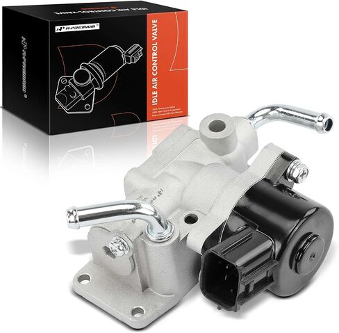 A-Premium Fuel Injection Idle Air Control Valve Compatible with Nissan Altima 2002, Pathfinder 2001-2003, Maxima 2002 & Infiniti QX4 2001-2003, 3.5L, Replace# 237814W001, 237814W002 in Saudi Arabia