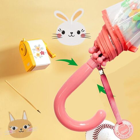 ThreeH Kids Clear Bubble Umbrella Auto Opened 8 Fiberglass Ribs with an Easy Grip Handle Transparent Dome Umbrella in Saudi Arabia