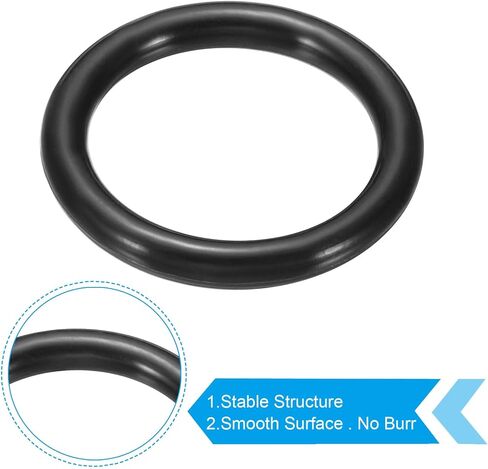 PATIKIL 1 Inch Dream Catcher Rings, 30 Pcs Plastic Macrame Wreath Floral Round Ring Hoop for Home Car DIY Craft Wedding Wall Hanging Decorations, Black in Kuwait