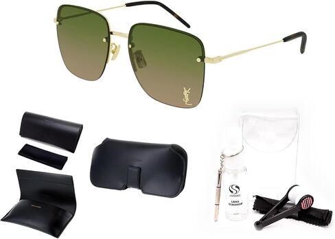 نظارات شمسية SAINT LAURENT SL 312 M مربعة الشكل + مجموعة من النظارات الفاخرة eSHADES in Saudi Arabia