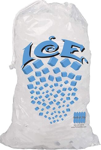 Perfect Stix - PS Draw 25CT-IceBag Icebag 10DS-25 كيس ثلج مع حاوية خيط سحب، 10 رطل (25/عبوة) (عبوة من 25 قطعة) in Saudi Arabia