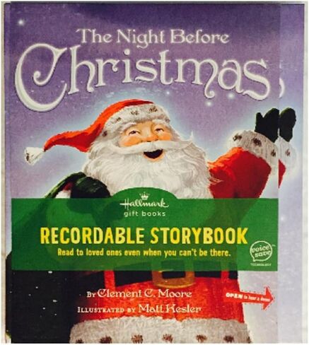 Hallmark Recordable Book for Children (The Night Before Christmas) in Saudi Arabia