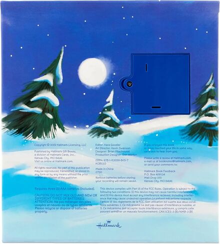 Hallmark Recordable Book for Children (The Night Before Christmas) in Saudi Arabia