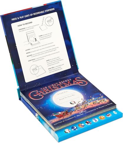 Hallmark Recordable Book for Children (The Night Before Christmas) in Saudi Arabia
