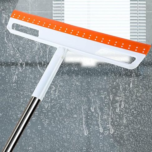 Multifunction Magic Broom Sweeper,Squeeze Silicone Broom Sweeping,Detachable Floor Squeegee Glass Wiper,Pet Hair Remover,Scraping Broom for Bathroom,Window, Bathroom, Kitchen, Tile Cleaning in Saudi Arabia