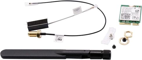 مجموعة بطاقات كابل هوائي واي فاي جديدة من BestParts بديلة لجهاز Lenovo ThinkCentre M730Q M930Q M90Q M80Q M70Q M75Q-2 P3 P340 P350 P360 AX201NGW Tiny6 Tiny7 Tiny8 in Saudi Arabia