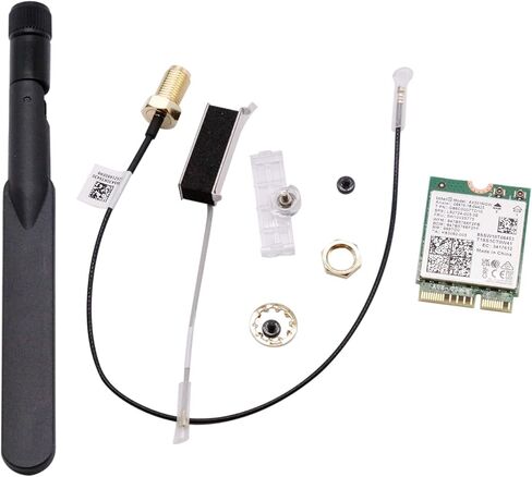 مجموعة بطاقات كابل هوائي واي فاي جديدة من BestParts بديلة لجهاز Lenovo ThinkCentre M730Q M930Q M90Q M80Q M70Q M75Q-2 P3 P340 P350 P360 AX201NGW Tiny6 Tiny7 Tiny8 in Saudi Arabia