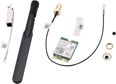 مجموعة بطاقات كابل هوائي واي فاي جديدة من BestParts بديلة لجهاز Lenovo ThinkCentre M730Q M930Q M90Q M80Q M70Q M75Q-2 P3 P340 P350 P360 AX201NGW Tiny6 Tiny7 Tiny8 in Saudi Arabia