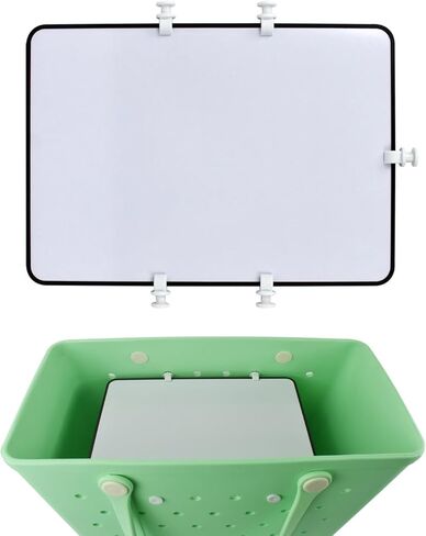 ملحقات حقيبة الشاطئ، صينية فاصلة لحقيبة الشاطئ، تستخدم لتنظيم حقيبة الشاطئ، مساحة منفصلة (أسود-قطعة واحدة) in Kuwait