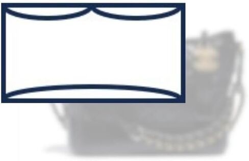 (3-128/ CHA-Gabrielle-Hobo-S CHA Gabrielle Hobo Small 20cm Bag Organizer Insert Innerbag in Saudi Arabia