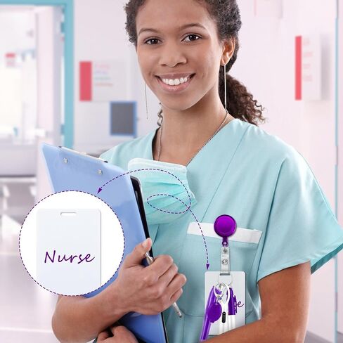 96 Pcs Nurse Pen Set Nursing Badge Accessories Nursing Badge Reel Mini Flashlight Keychain Permanent Markers Highlighter Markers Writing Whiteboard Bullet Tip Fine Point Markers for Nurses Gifts in Saudi Arabia