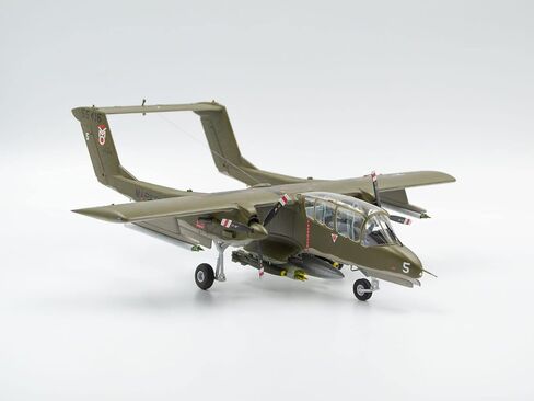 ICM Plastic Model Airplane Kit (48300) 242 pcs - Plastic Military Plane OV 10 Bronco Model Kit 1:48 in Saudi Arabia