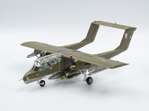 ICM Plastic Model Airplane Kit (48300) 242 pcs - Plastic Military Plane OV 10 Bronco Model Kit 1:48 in Saudi Arabia
