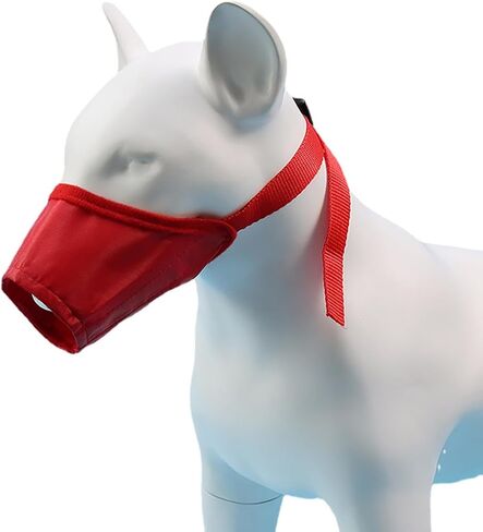 Soft Dog Muzzle Dog Muzzle Adjustable Anti-Bite Anti-Barking Anti-Misuse Dog Muzzle Pet Supplies for Small, Medium and Large Dogs Out Walking in Saudi Arabia