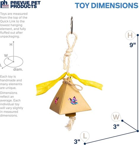 Prevue Pet Products Plucky Pyramid - Playfuls Forage & Engage Bird Toy 60244 in Saudi Arabia