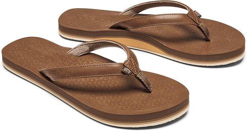 Cobian Women's Kona Synthetic Leather Strap Flip-Flop Sandals in Kuwait