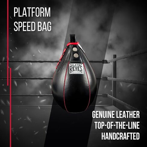 CLETO REYES Platform Leather Punching Speed Bag for Boxing, MMA, Muay Thai, Training Equipment in Saudi Arabia