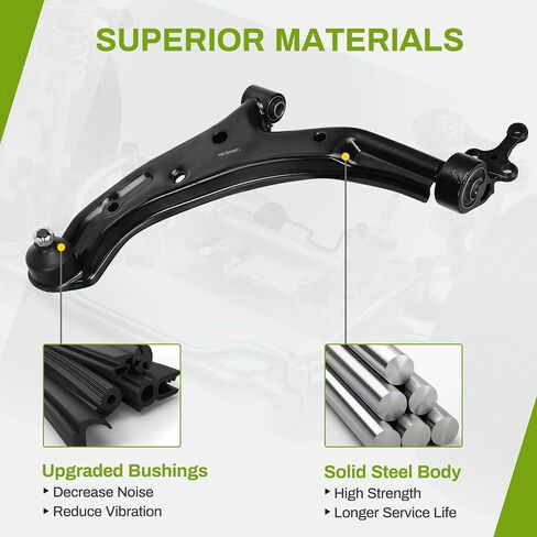 AUTOSAVER88 Front Lower Control Arm Compatible with 2013-2019 Sentra,2013-2020 NV2000,2015-2018 Chevy City Express Suspension Kit w/Ball Joint,2PCS in Saudi Arabia