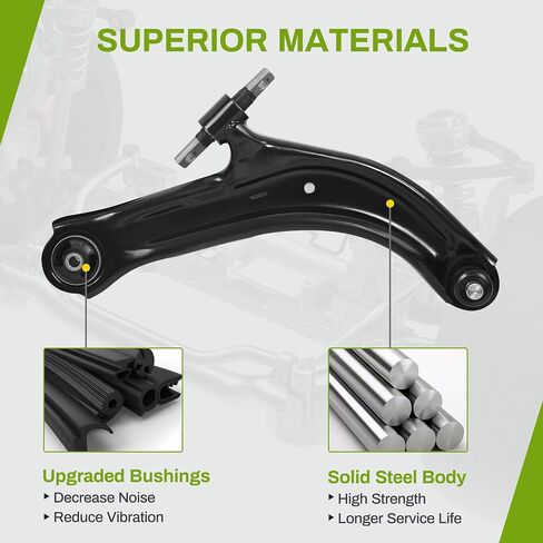 AUTOSAVER88 Front Lower Control Arm Compatible with 2013-2019 Sentra,2013-2020 NV2000,2015-2018 Chevy City Express Suspension Kit w/Ball Joint,2PCS in Saudi Arabia