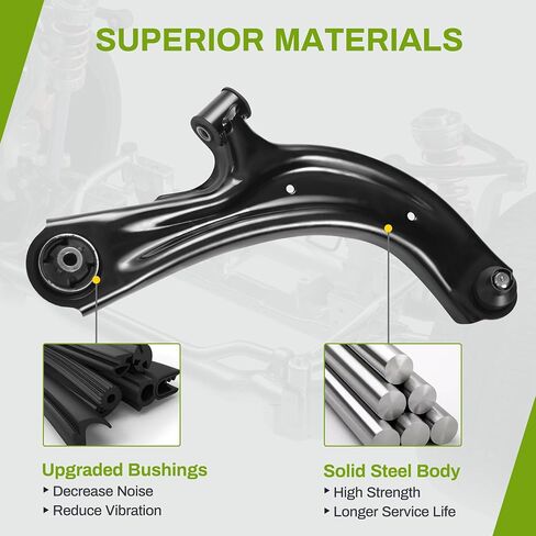 AUTOSAVER88 Front Lower Control Arm Compatible with 2013-2019 Sentra,2013-2020 NV2000,2015-2018 Chevy City Express Suspension Kit w/Ball Joint,2PCS in Saudi Arabia