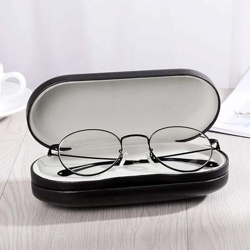 alladaga 2 in 1 Double Use Portable Glasses Case Set Compatible with Contact Lens and Eyeglasses Case in Saudi Arabia