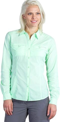 ExOfficio Women's Percorsa Long Sleeve Shirt in Saudi Arabia