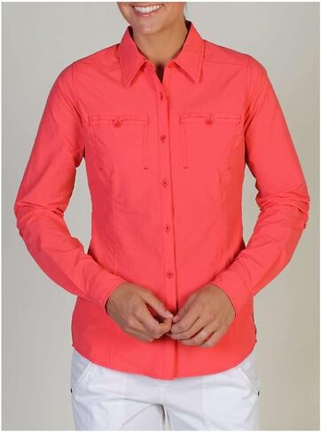 ExOfficio Women's Percorsa Long Sleeve Shirt in Saudi Arabia