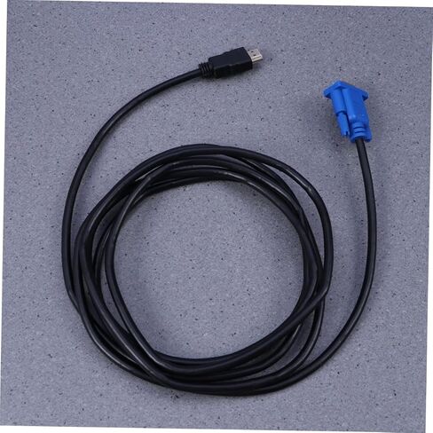 Gadpiparty 2pcs to Vga Cable Converter to Vga Video Adapter SMA Adapter Gold Monitor Adapter Cord Connector Computer Cable to Vga Splitter Player Computer Adapter for Monitor DVD Male Port in Kuwait