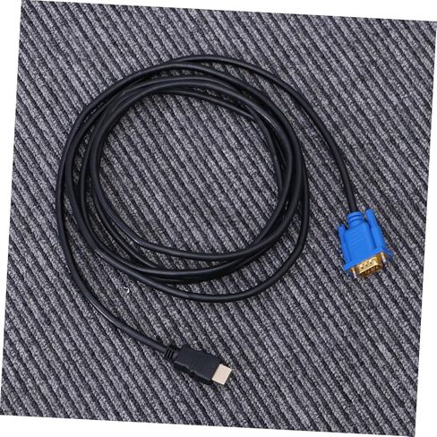 Gadpiparty 2pcs to Vga Cable Converter to Vga Video Adapter SMA Adapter Gold Monitor Adapter Cord Connector Computer Cable to Vga Splitter Player Computer Adapter for Monitor DVD Male Port in Kuwait