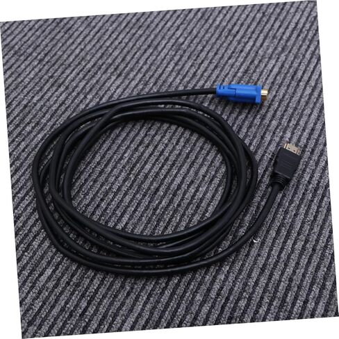 Gadpiparty 2pcs to Vga Cable Converter to Vga Video Adapter SMA Adapter Gold Monitor Adapter Cord Connector Computer Cable to Vga Splitter Player Computer Adapter for Monitor DVD Male Port in Kuwait