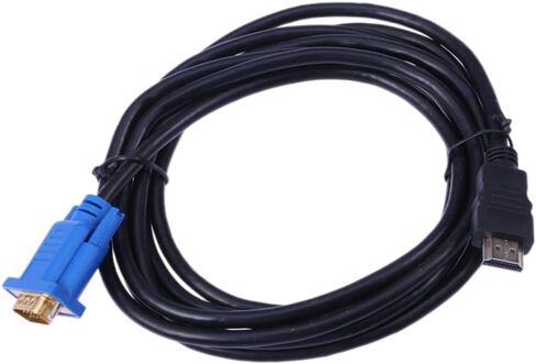 Gadpiparty 2pcs to Vga Cable Converter to Vga Video Adapter SMA Adapter Gold Monitor Adapter Cord Connector Computer Cable to Vga Splitter Player Computer Adapter for Monitor DVD Male Port in Kuwait