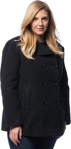 Women's Classic Pea Coat in Saudi Arabia