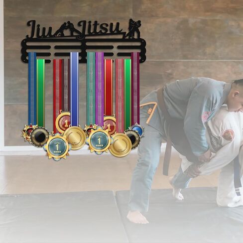 PH PandaHall Medal Display Hanger Holder Volleyball Medal Holder 15.7" Awards Ribbon Hanger Medal Display Wall Rack Sports Medal Hanger Display for Men Women Sports Athletes Awards Cheer in Saudi Arabia