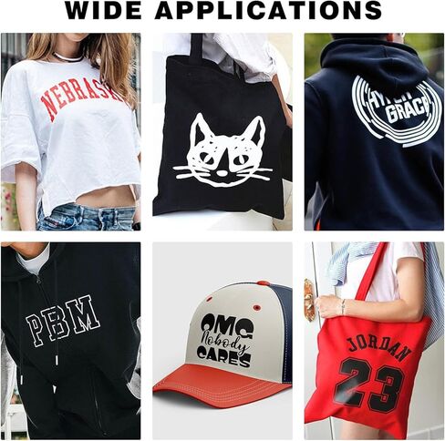 3 قطع فينيل نقل الحرارة HTV، لفات فينيل نقل الحرارة 25.4 سم × 20 قدم، سهلة القطع وإزالة الأعشاب الضارة على الفينيل للكريكات، فينيل HTV مع 3 ألوان متنوعة in Kuwait